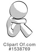 Halftone Design Mascot Clipart #1538769 by Leo Blanchette
