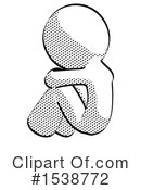 Halftone Design Mascot Clipart #1538772 by Leo Blanchette