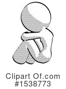 Halftone Design Mascot Clipart #1538773 by Leo Blanchette