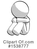 Halftone Design Mascot Clipart #1538777 by Leo Blanchette