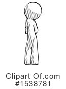 Halftone Design Mascot Clipart #1538781 by Leo Blanchette