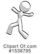 Halftone Design Mascot Clipart #1538795 by Leo Blanchette