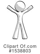 Halftone Design Mascot Clipart #1538803 by Leo Blanchette