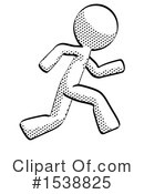 Halftone Design Mascot Clipart #1538825 by Leo Blanchette