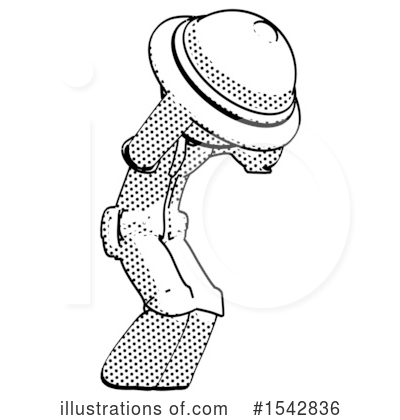 Royalty-Free (RF) Halftone Design Mascot Clipart Illustration by Leo Blanchette - Stock Sample #1542836