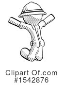 Halftone Design Mascot Clipart #1542876 by Leo Blanchette