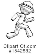 Halftone Design Mascot Clipart #1542882 by Leo Blanchette