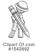 Halftone Design Mascot Clipart #1542892 by Leo Blanchette