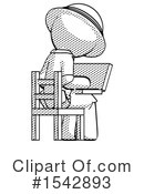Halftone Design Mascot Clipart #1542893 by Leo Blanchette