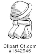 Halftone Design Mascot Clipart #1542946 by Leo Blanchette