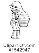 Halftone Design Mascot Clipart #1542947 by Leo Blanchette
