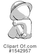 Halftone Design Mascot Clipart #1542957 by Leo Blanchette