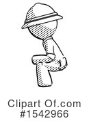 Halftone Design Mascot Clipart #1542966 by Leo Blanchette
