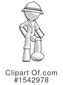 Halftone Design Mascot Clipart #1542978 by Leo Blanchette