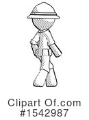 Halftone Design Mascot Clipart #1542987 by Leo Blanchette