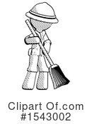 Halftone Design Mascot Clipart #1543002 by Leo Blanchette