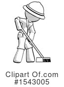 Halftone Design Mascot Clipart #1543005 by Leo Blanchette