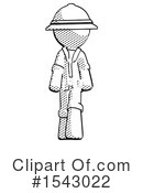 Halftone Design Mascot Clipart #1543022 by Leo Blanchette