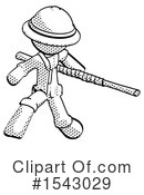 Halftone Design Mascot Clipart #1543029 by Leo Blanchette