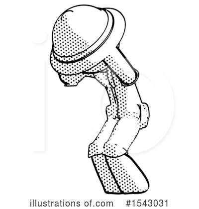 Royalty-Free (RF) Halftone Design Mascot Clipart Illustration by Leo Blanchette - Stock Sample #1543031