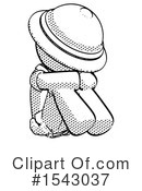 Halftone Design Mascot Clipart #1543037 by Leo Blanchette
