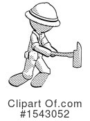 Halftone Design Mascot Clipart #1543052 by Leo Blanchette