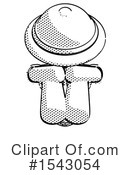 Halftone Design Mascot Clipart #1543054 by Leo Blanchette