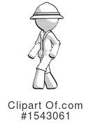 Halftone Design Mascot Clipart #1543061 by Leo Blanchette