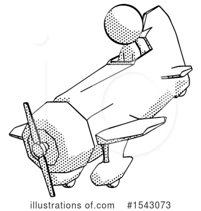 Royalty-Free (RF) Halftone Design Mascot Clipart Illustration by Leo Blanchette - Stock Sample #1543073