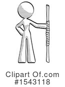 Halftone Design Mascot Clipart #1543118 by Leo Blanchette