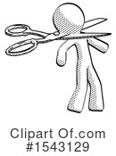 Halftone Design Mascot Clipart #1543129 by Leo Blanchette
