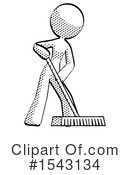 Halftone Design Mascot Clipart #1543134 by Leo Blanchette