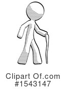 Halftone Design Mascot Clipart #1543147 by Leo Blanchette