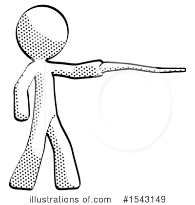 Royalty-Free (RF) Halftone Design Mascot Clipart Illustration by Leo Blanchette - Stock Sample #1543149