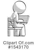 Halftone Design Mascot Clipart #1543170 by Leo Blanchette
