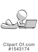Halftone Design Mascot Clipart #1543174 by Leo Blanchette