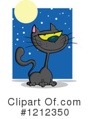 Halloween Cat Clipart #1212350 by Hit Toon