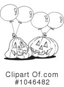 Halloween Clipart #1046482 by toonaday