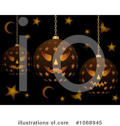 Royalty-Free (RF) Halloween Clipart Illustration by elaineitalia - Stock Sample #1068945