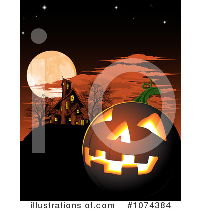 Royalty-Free (RF) Halloween Clipart Illustration by AtStockIllustration - Stock Sample #1074384