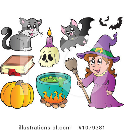Spell Book Clipart #1079381 by visekart