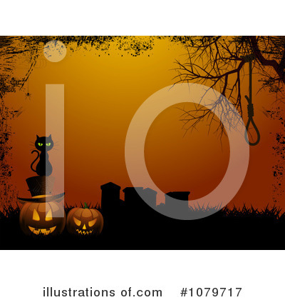 Royalty-Free (RF) Halloween Clipart Illustration by elaineitalia - Stock Sample #1079717