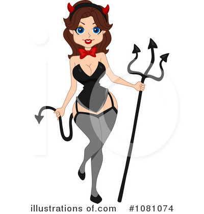 She Devil Clipart #1081074 by BNP Design Studio