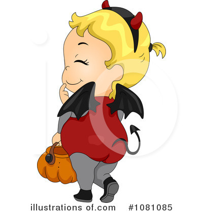 Royalty-Free (RF) Halloween Clipart Illustration by BNP Design Studio - Stock Sample #1081085