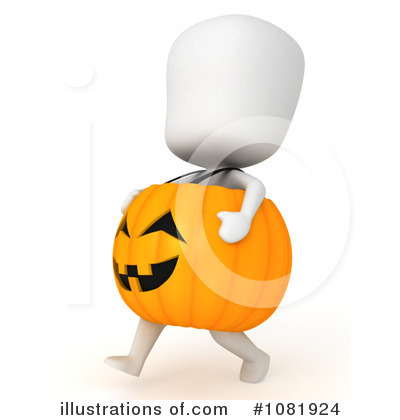 Royalty-Free (RF) Halloween Clipart Illustration by BNP Design Studio - Stock Sample #1081924