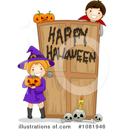 Royalty-Free (RF) Halloween Clipart Illustration by BNP Design Studio - Stock Sample #1081946