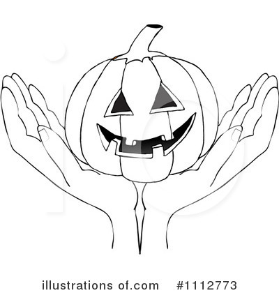 Royalty-Free (RF) Halloween Clipart Illustration by djart - Stock Sample #1112773