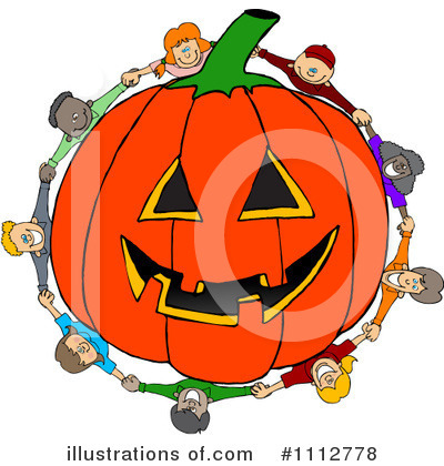 Halloween Pumpkin Clipart #1112778 by djart