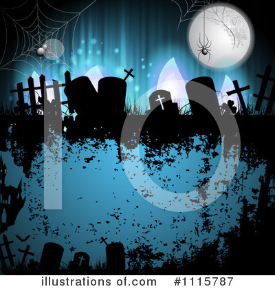 Royalty-Free (RF) Halloween Clipart Illustration by merlinul - Stock Sample #1115787
