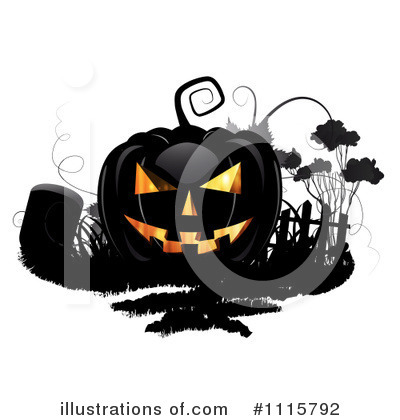 Royalty-Free (RF) Halloween Clipart Illustration by merlinul - Stock Sample #1115792